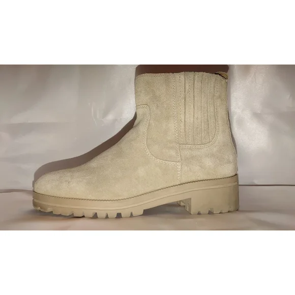 Lucky Brand Hazyl Fossilized Suede Boots Size 8M NWOT - Picture 2 of 9